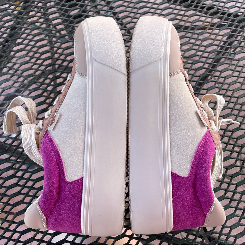 Rocket Dog | Flame Cream Color Block Platform Sneaker - Picture 6 of 11